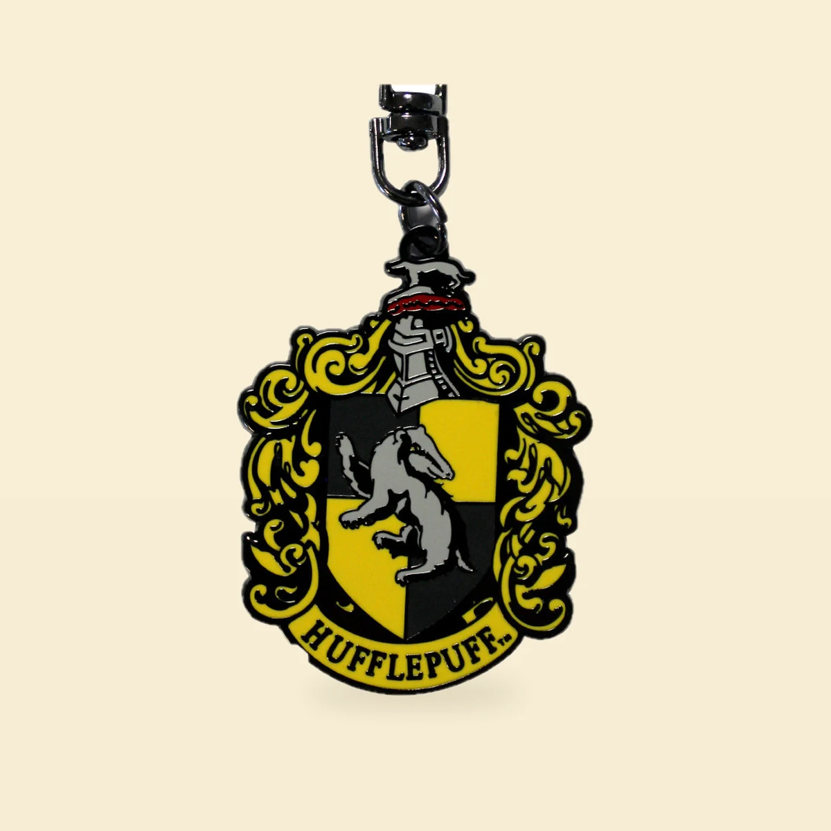 Brelok Hufflepuff herb – Harry Potter 4x5,5cm