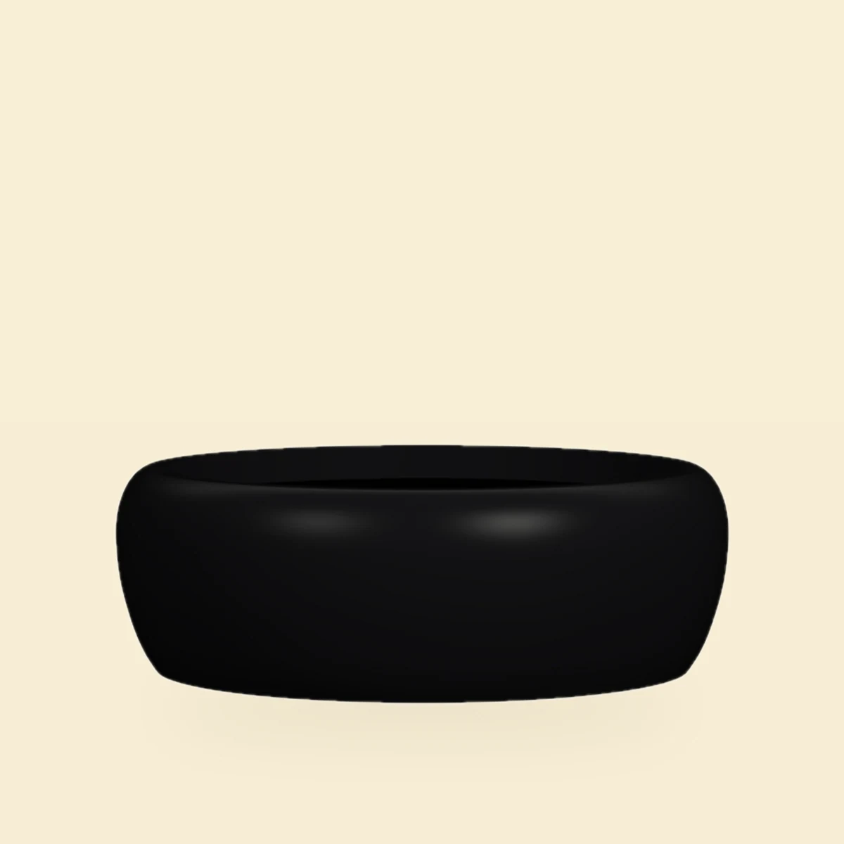 Donica Haloes Fiore Natural Black Bez