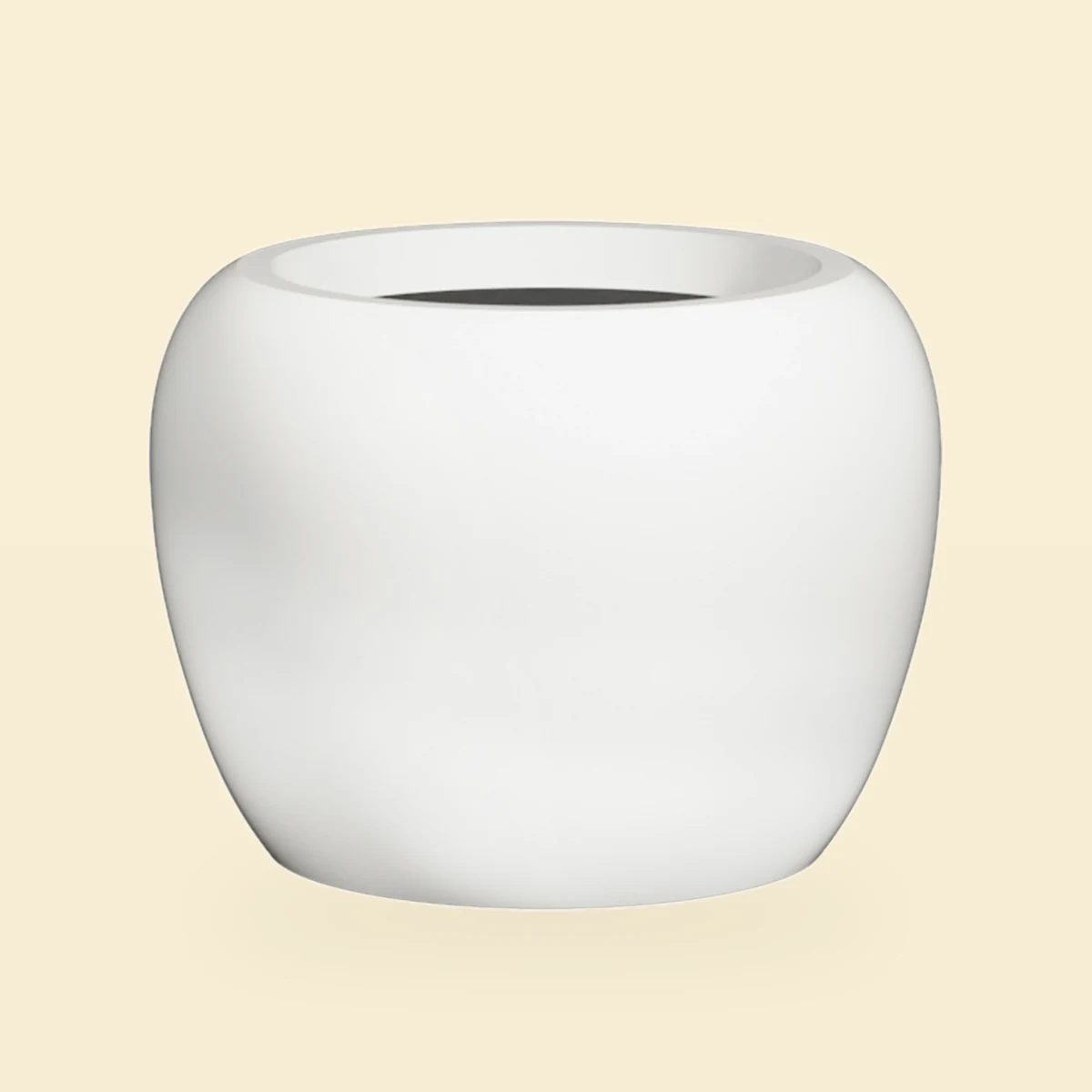 Donica Haloes Flore Natural White Bez