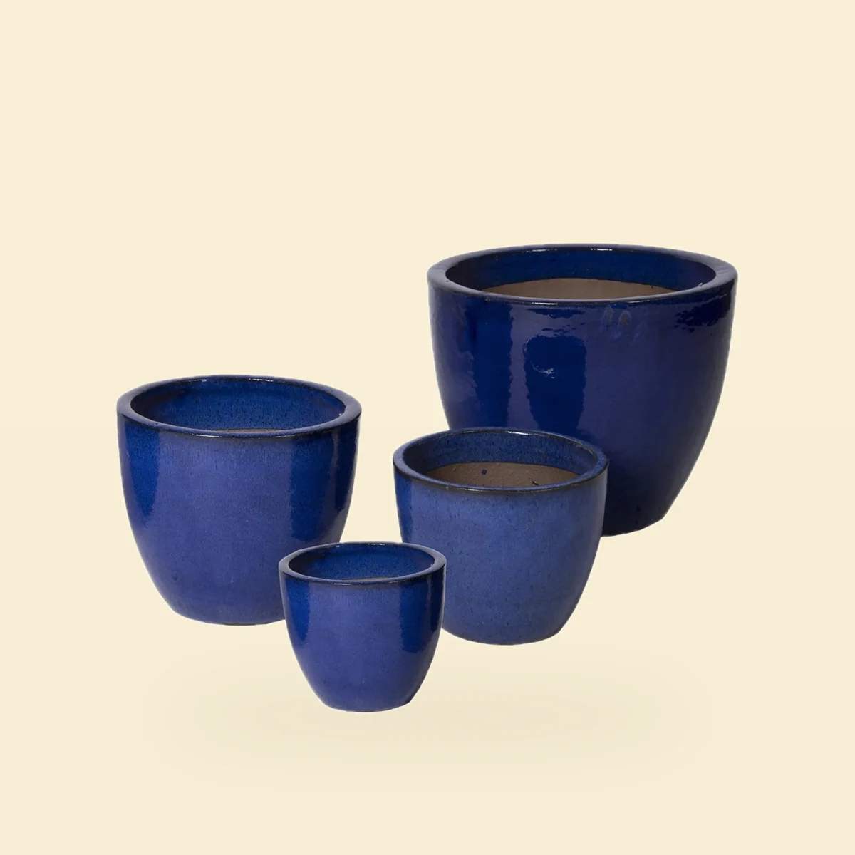 Donica Szkliwo Egg Blue Bez