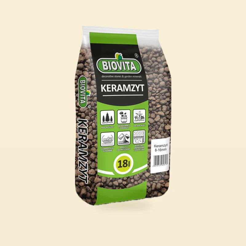 Keramzyt ogrodniczy Biovita 18 litrów