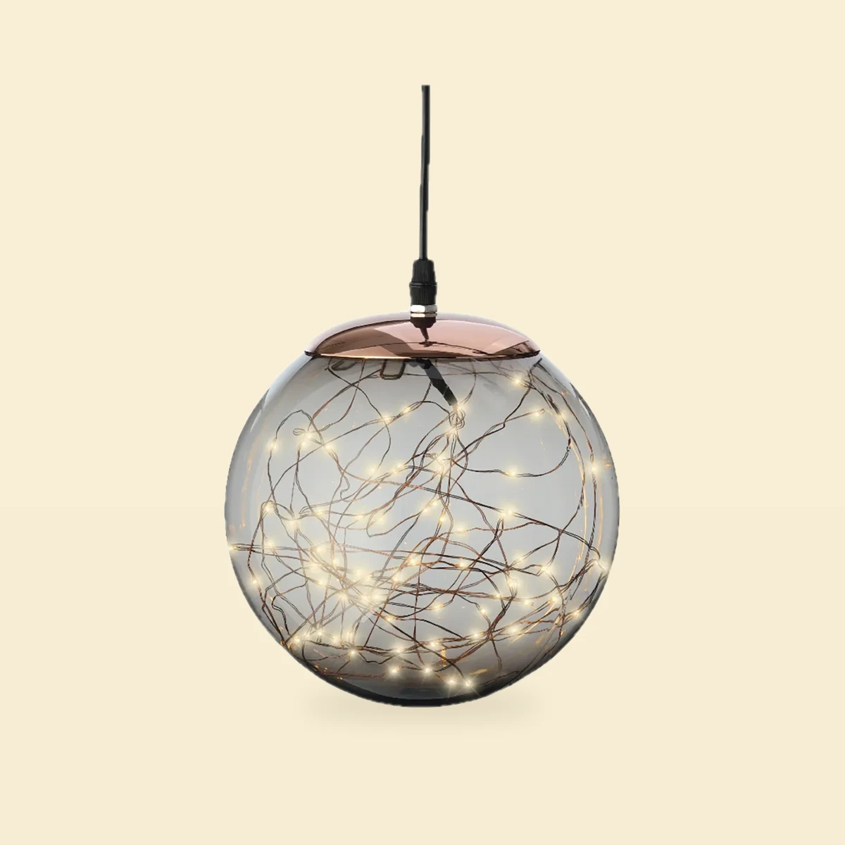 Kula plastikowa LED 30 cm