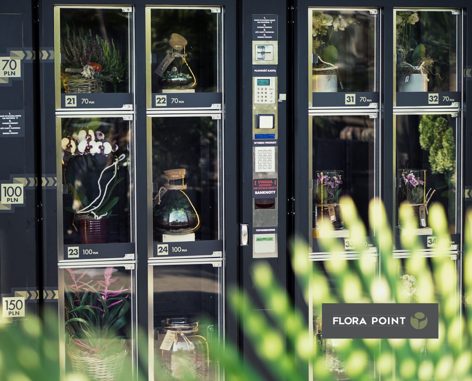 Kwiatomat 24h Flora Point — automat z bukietami
