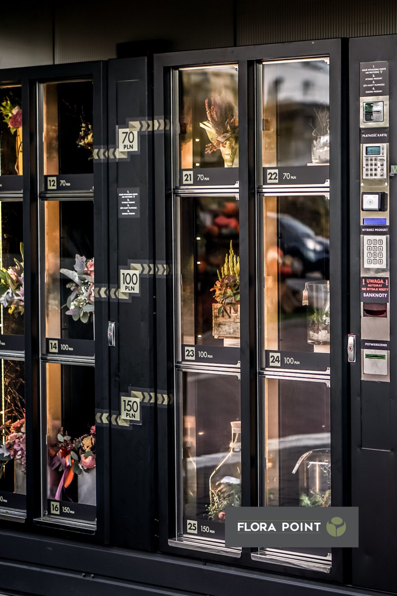 Kompozycje kwiatowe w kwiatomacie 24h