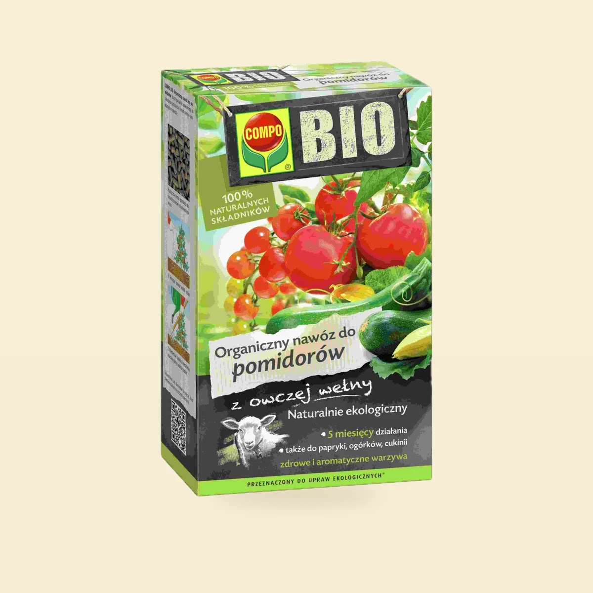 NAWÓZ BIO ORGANICZNY DO POMIDORÓW 750 g COMPO BIO