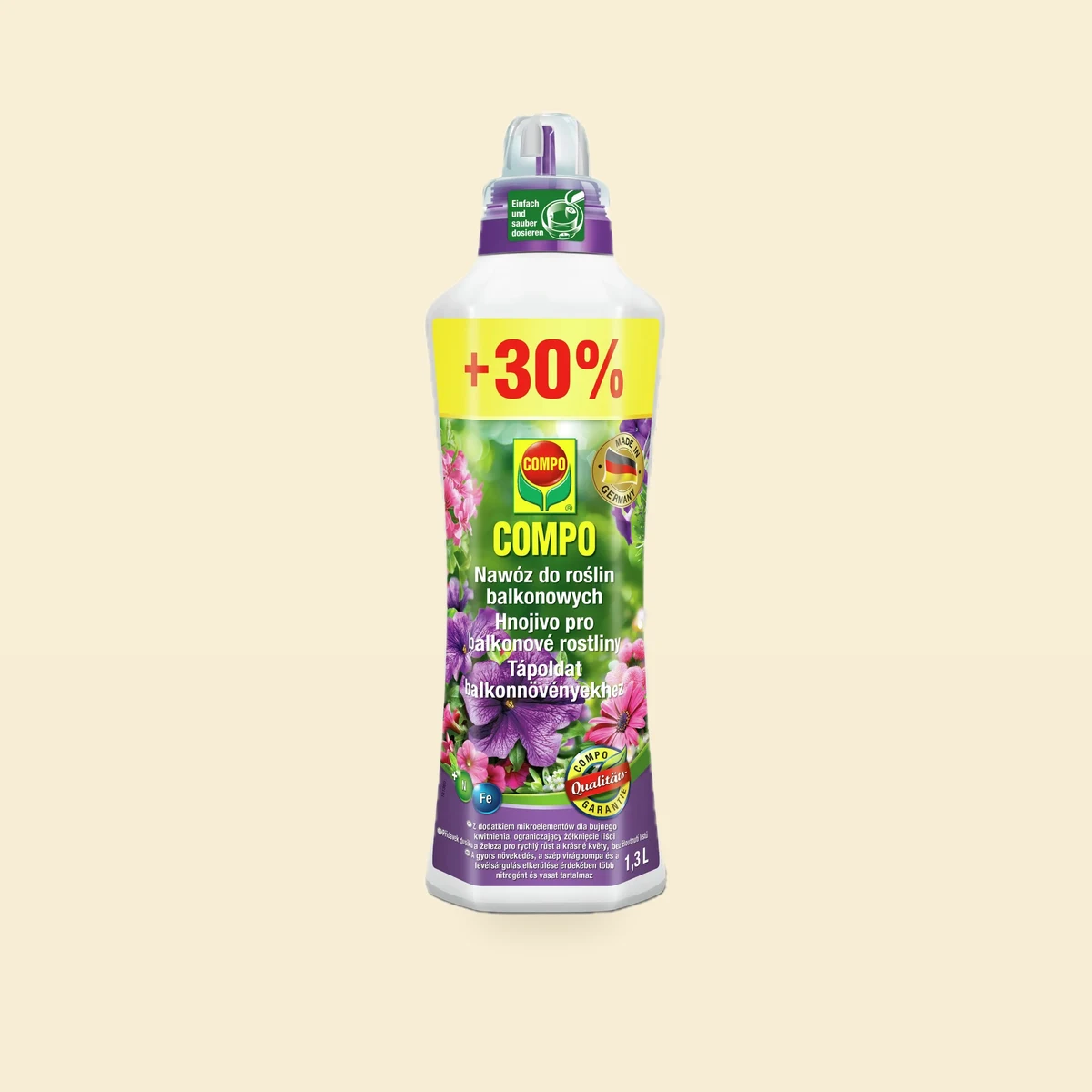 NAWÓZ DO ROŚLIN BALKONOWYCH 1,3l COMPO