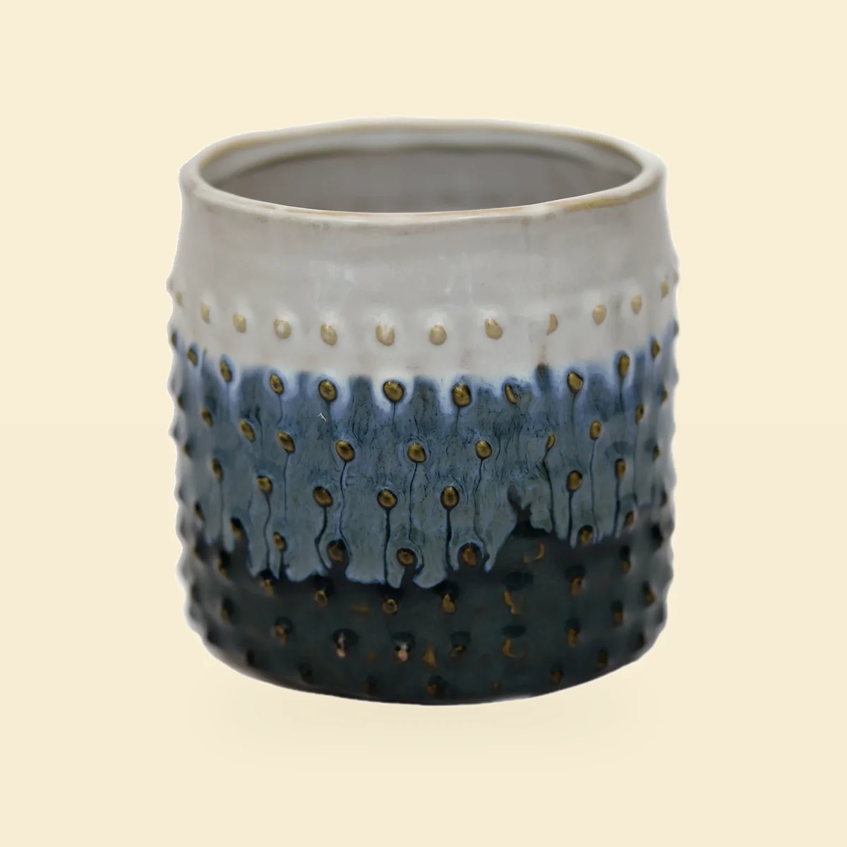Os Onka Ceramiczna X Cm Niebieska Bez