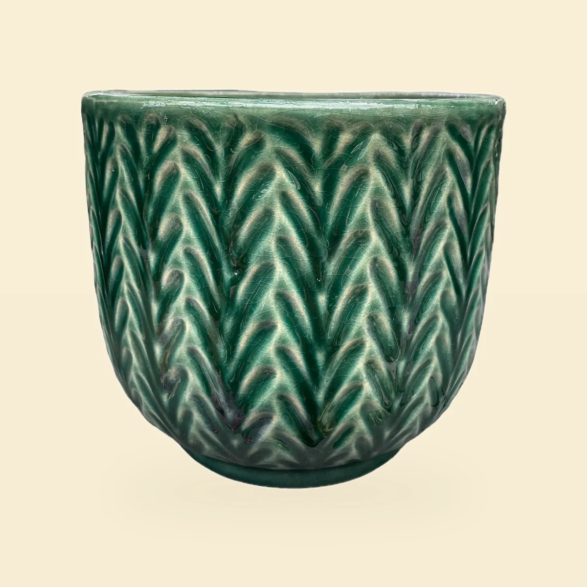 Os Onka Ceramiczna X X Cm Zielona Bez