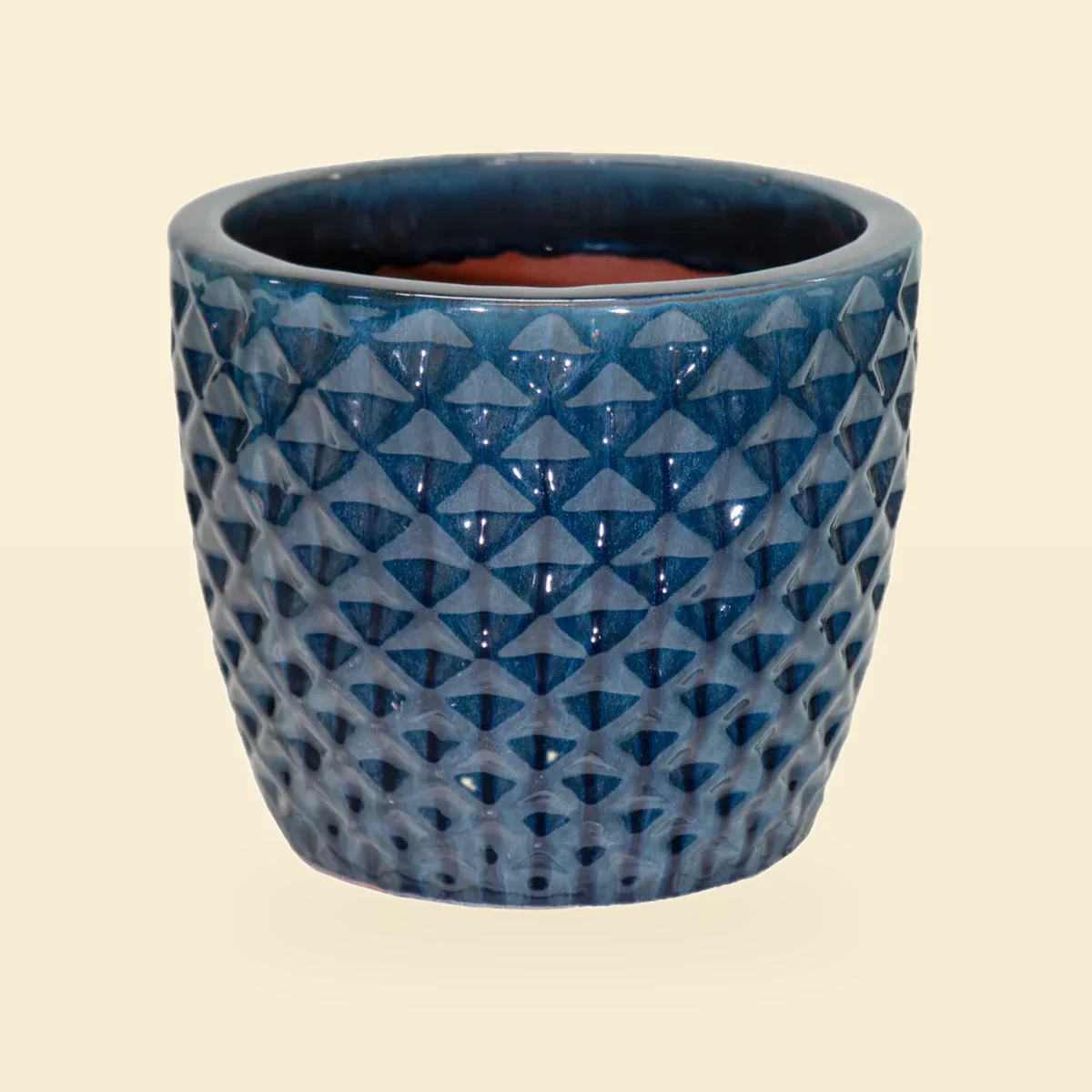 Os Onka Ceramiczna Portly Egg Wyber Niebieska Bez