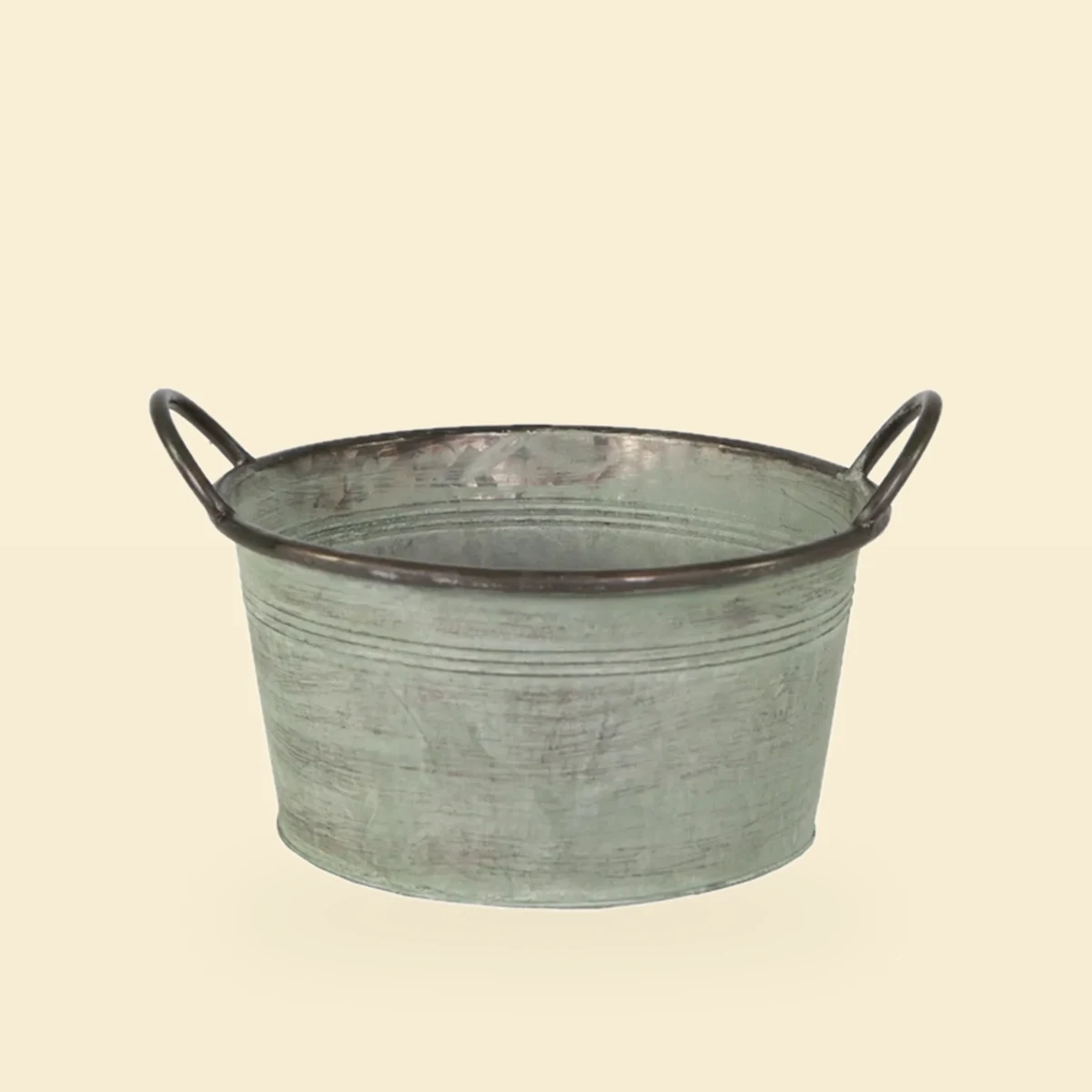 Os Onka Metalowa Misa Blaszana Folks Old Green Bez