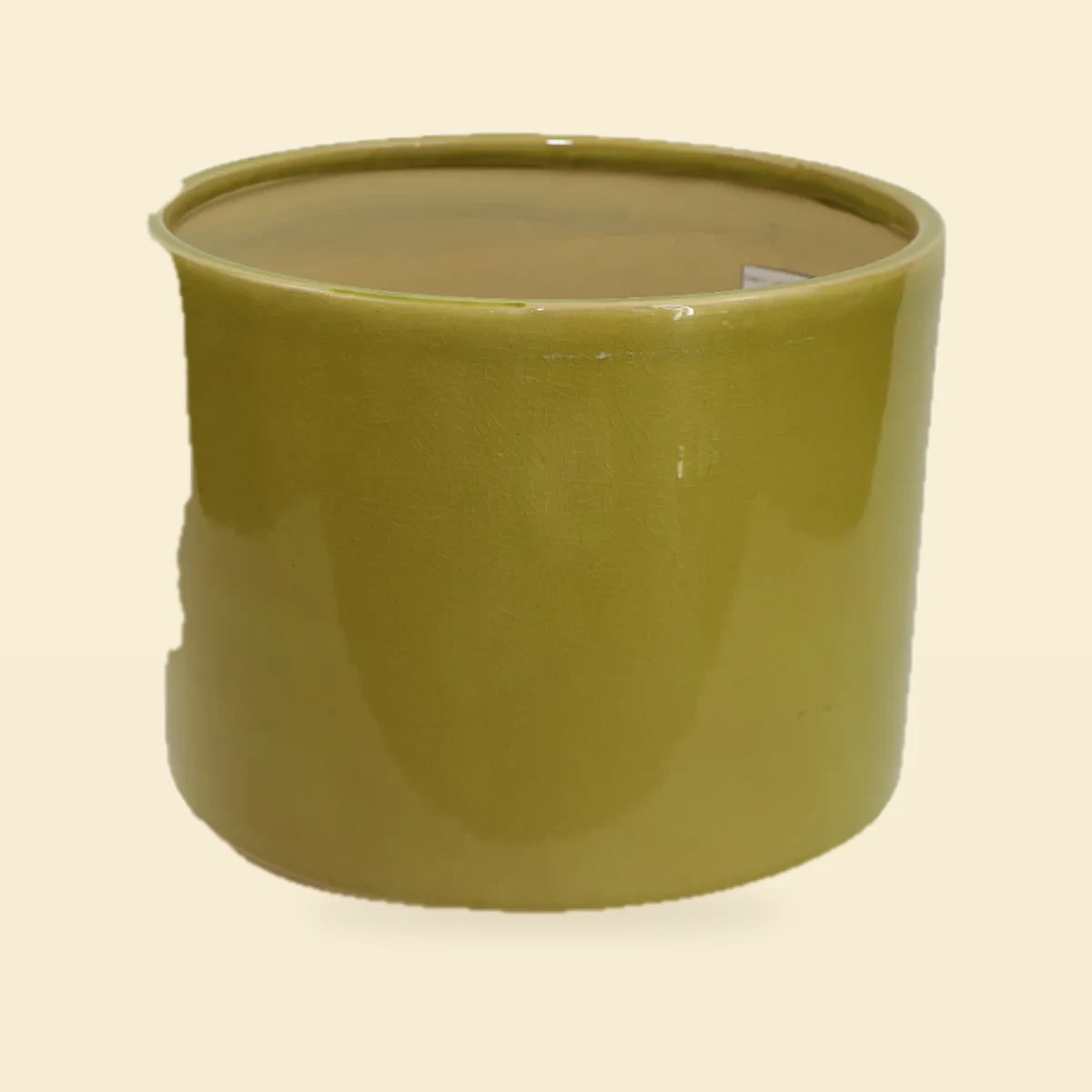 Osłonka Ceramiczna 16x16,50 cm Zielona