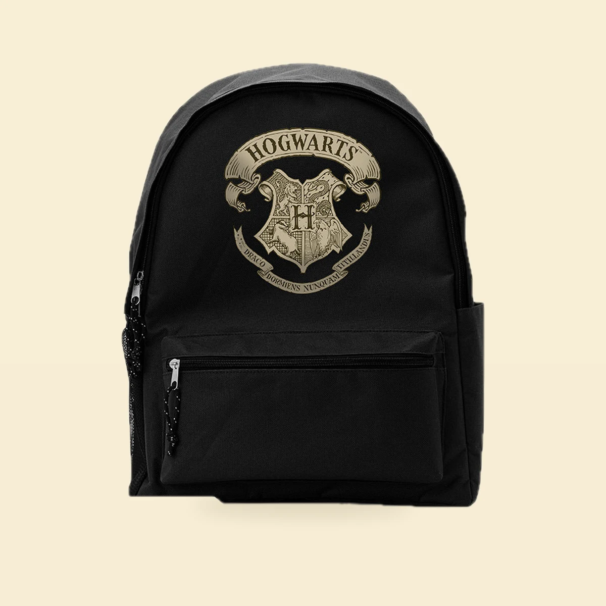 Plecak czarny z herbem Hogwartu – Harry Potter 42×31×14 cm