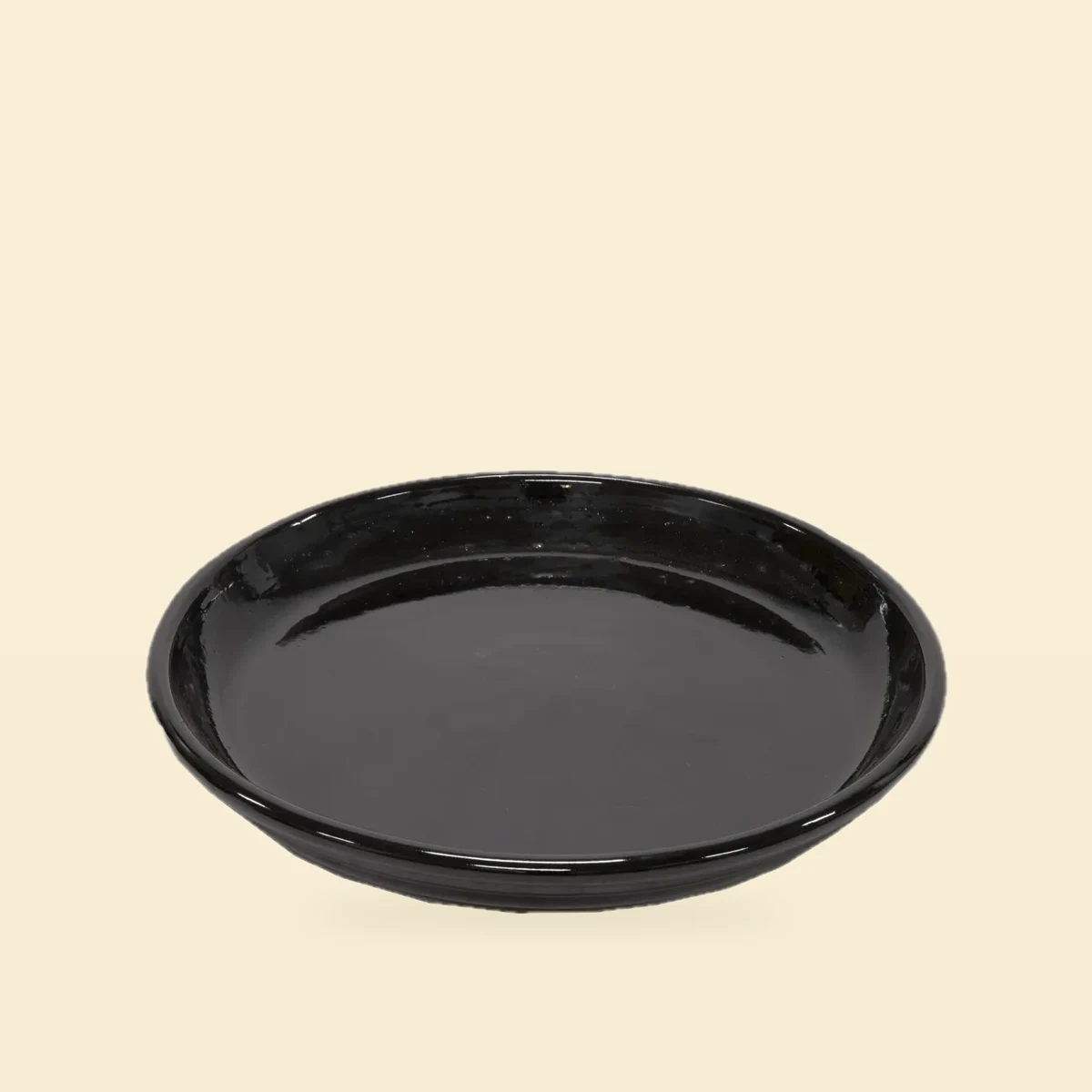 PODSTAWKA GLAZED SHINY BLACK 45x5,5 cm