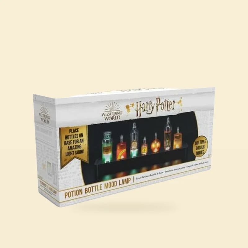 Półka ścienna z lampką „Eliksiry” 30 cm – Harry Potter