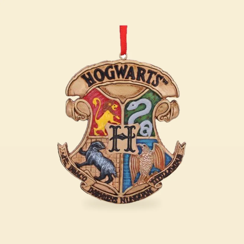 Zawieszka herb Hogwartu kolorowy – Harry Potter 8 cm