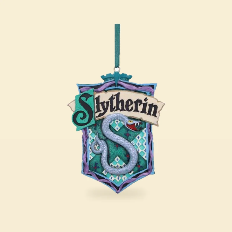 Zawieszka herb Slytherin niebiesko-fioletowy – Harry Potter 8 cm