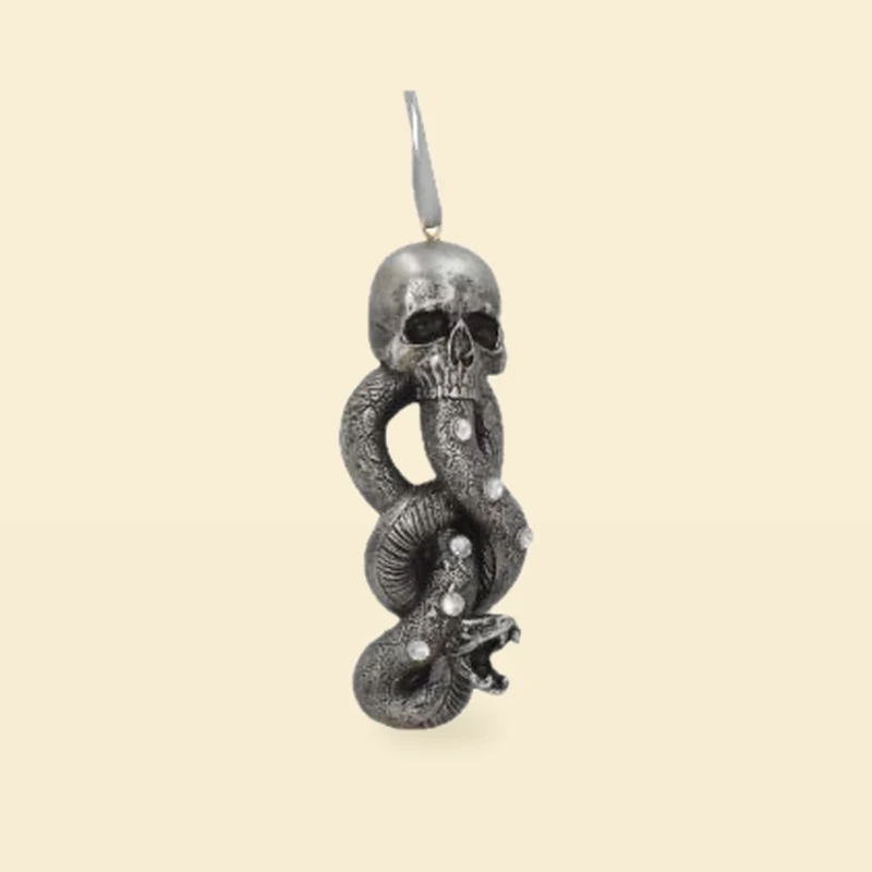 Zawieszka Mroczny Znak czaszka z wężem – Harry Potter 9,5 cm
