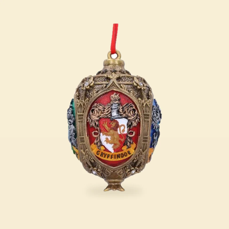 Zawieszka złota z herbami domów Hogwartu – Harry Potter 9,5 cm