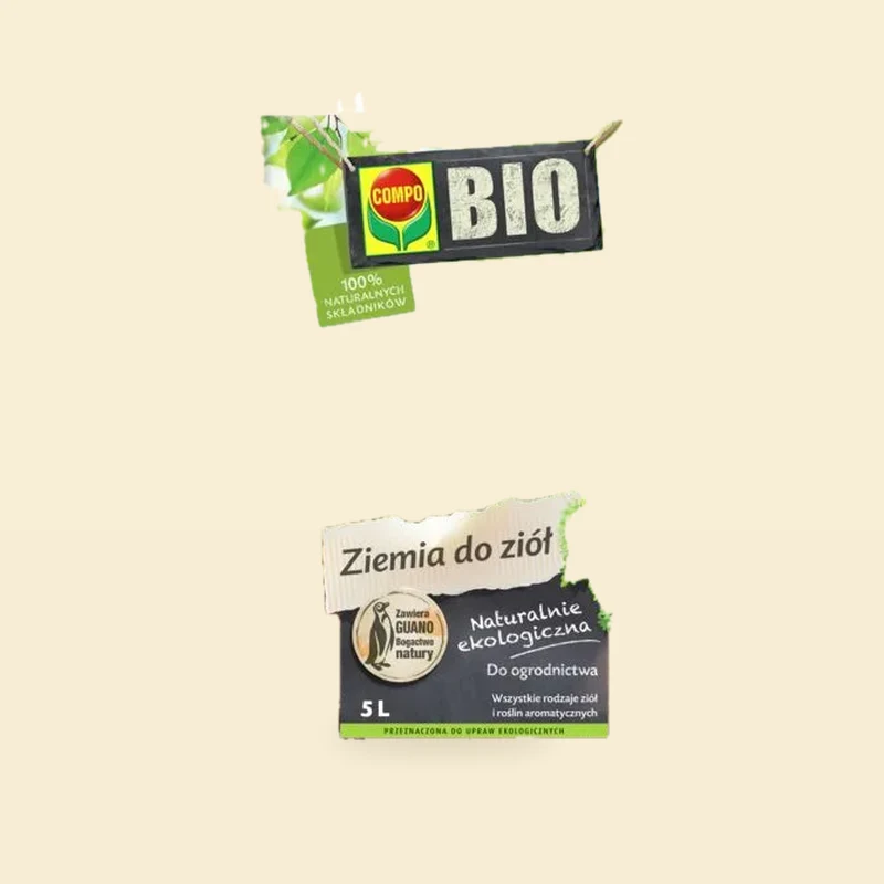 Ziemia Bio Do Ziół 5 L Compo Bio