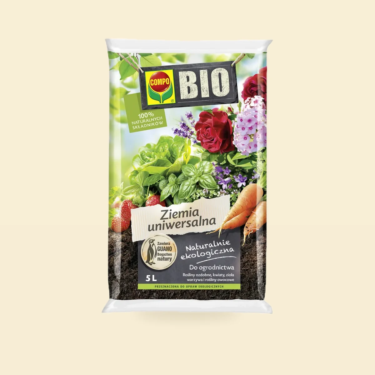 Ziemia Bio Uniwersalna 5 L Compo Bio