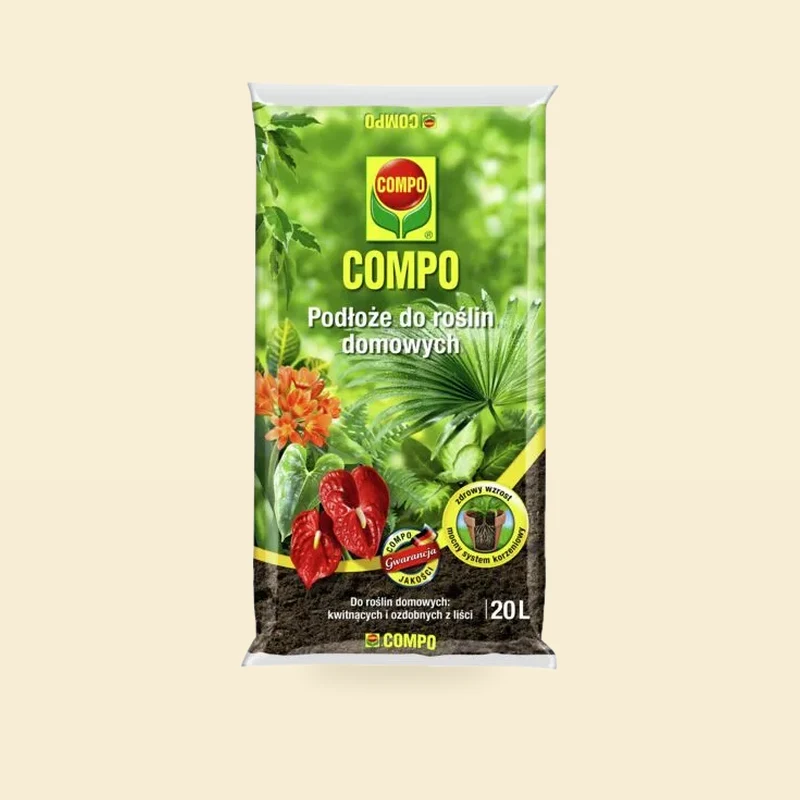 Ziemia do roślin zielonych i palm 20l Compo