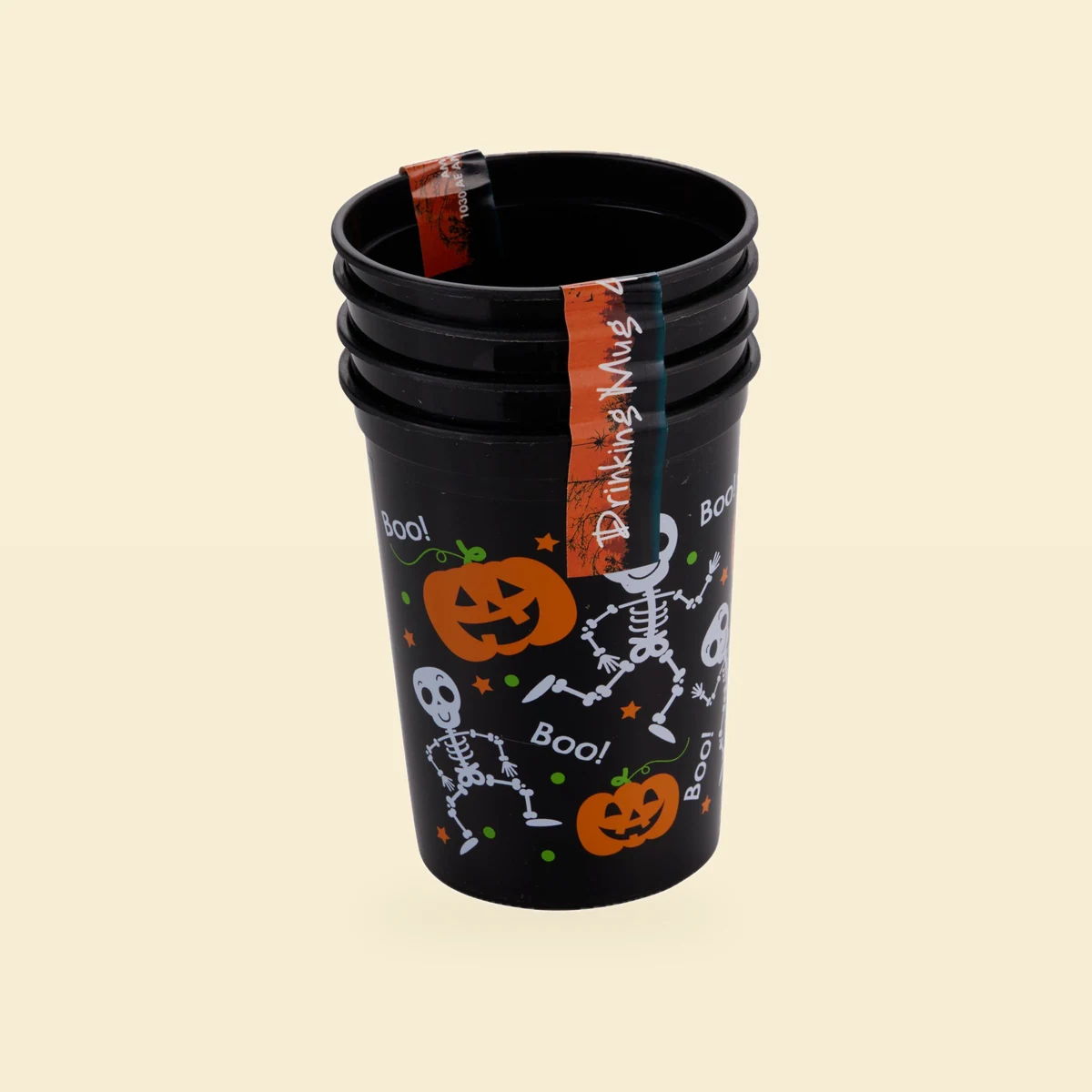Kubeczki plastikowe zestaw 4 szt. mix – Halloween Kubeczki plastikowe zestaw 4 szt. mix – Halloween