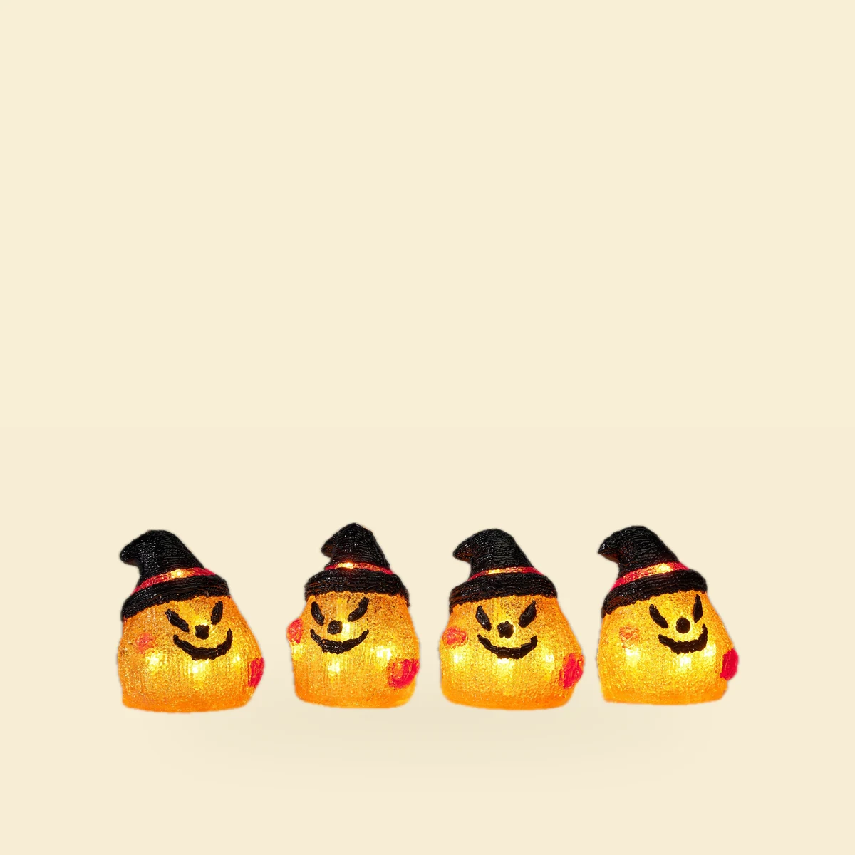 Lampki LED mix dynie, duszki, pająki – Halloween