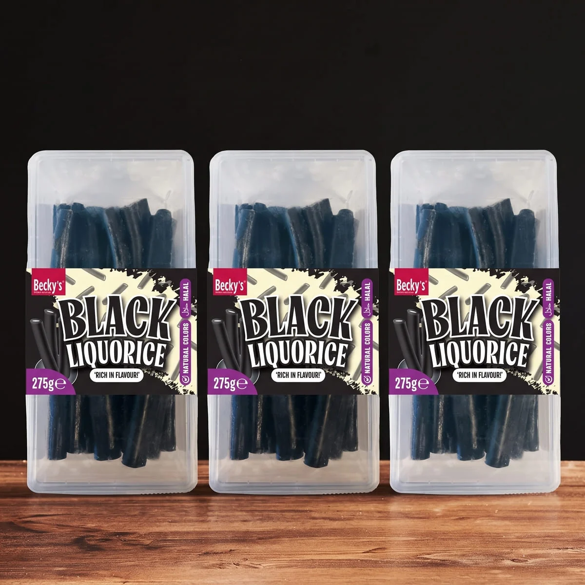 Lukrecja w paskach Becky's mix smaków – Halloween Lukrecja w paskach Becky's mix smaków – Halloween