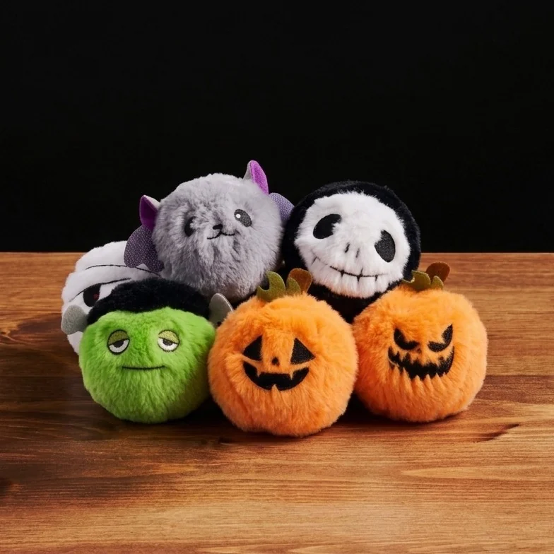 Piłka pluszowa mix – Halloween