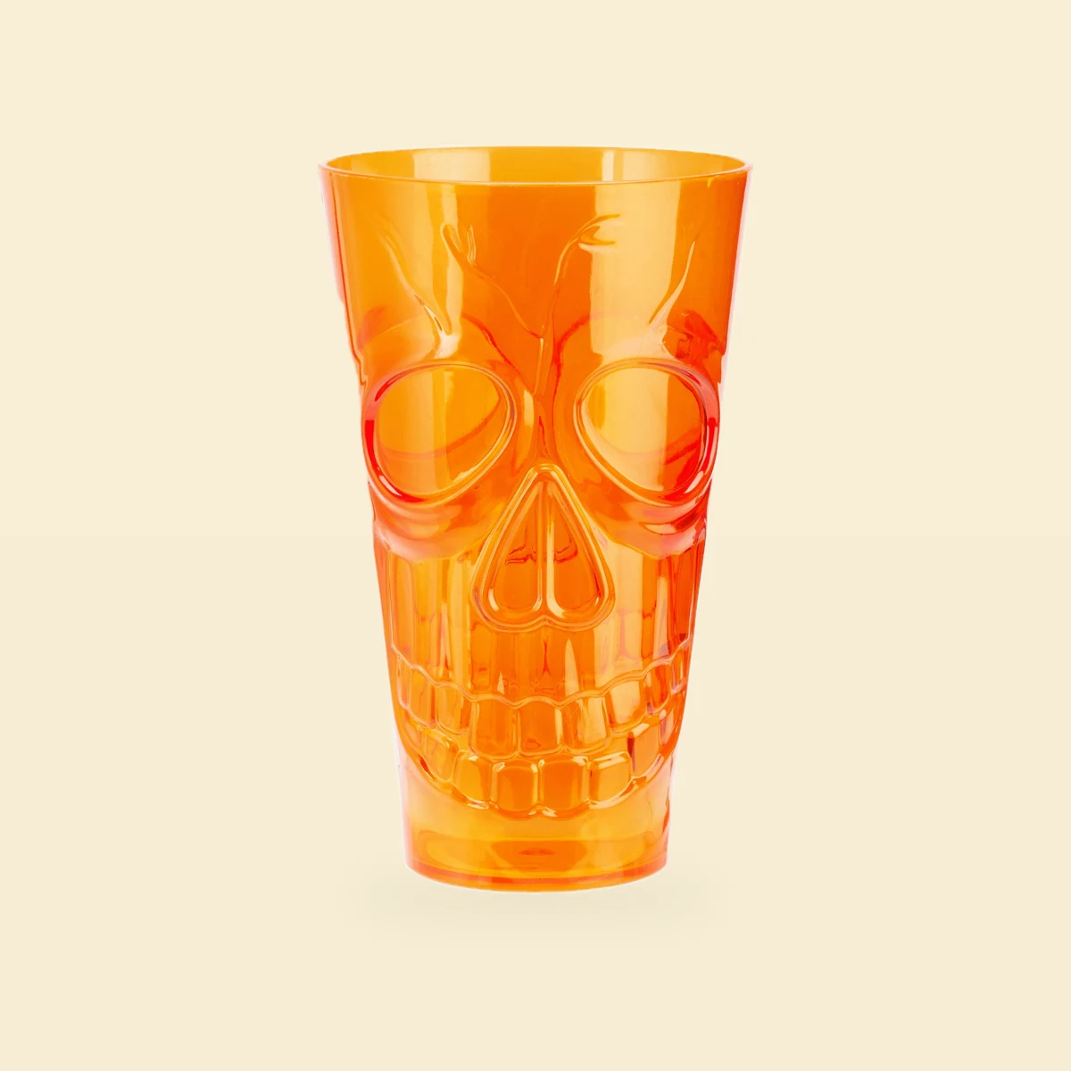 Szklanka czaszka mix kolorów – Halloween